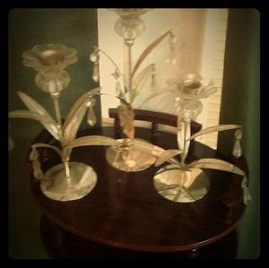 Silver Candle holders